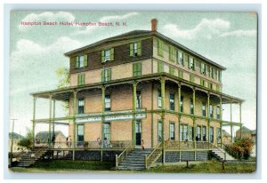 c1910s Hampton Beach Hotel Hampton Beach, New Hampshire NH Unposted Postcard