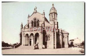 Old Postcard La Roche sur Yon Le Sacre Coeur in the Vendee