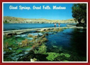 Montana, Great Falls - Giant Springs - [MT-084X]