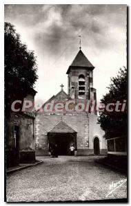 Postcard Old Sevran Livry Church St Martin