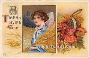 Artist Samuel Schmucker Thanksgiving Greetings 1913 
