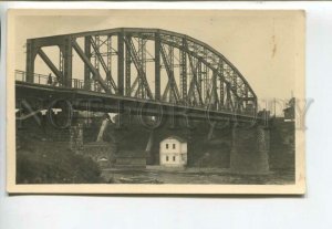 443341 Estonia Narva Railway bridge Vintage photo postcard