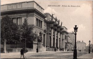 Belgium Bruxelles Palais des Beaux Arts Brussels Vintage Postcard C057