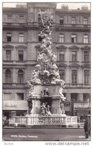 RP, Graben, Pestsaule, Wien (Austria), 1920-1940s