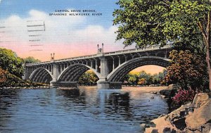 Capitol Drive Bridge Spanning - Milwaukee, Wisconsin WI  