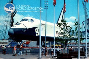 1984 New Orleans World's Fair NASA Space Shuttle Enterprise 1984