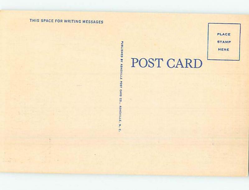 Unused Linen POST OFFICE AT CLEMSON COLLEGE Clemson South Carolina SC hs1077-12