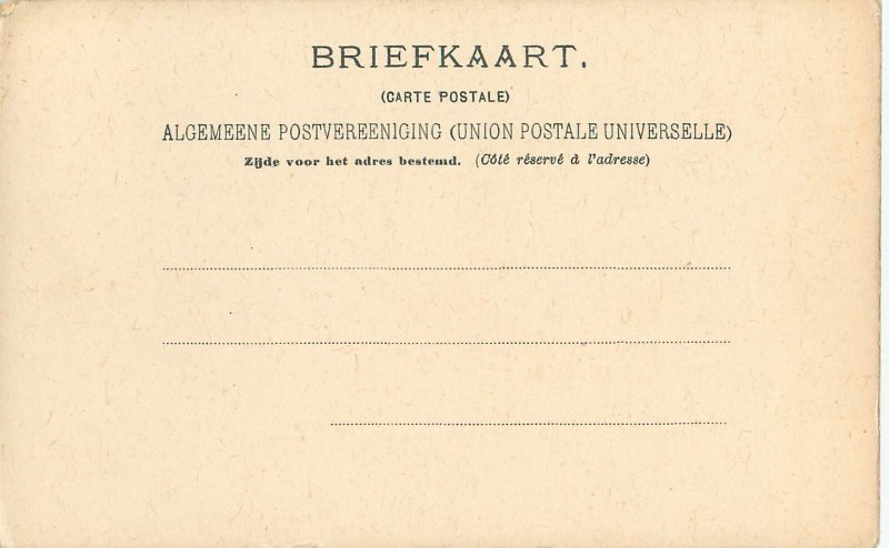 Dutch Boy Art Postard Bram, A.A. 's-H.  Undivided Back Unposted