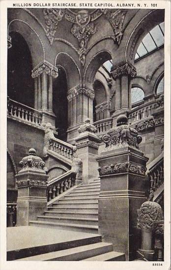 New York Albany Million Dollar Staircase State Capitol