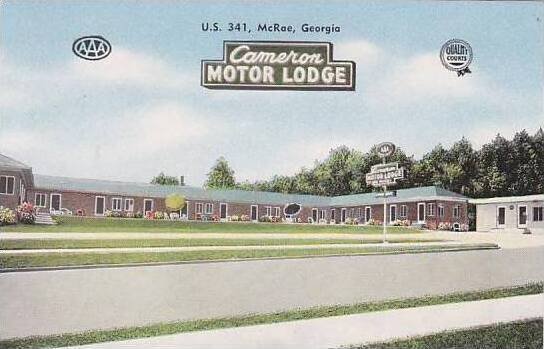 Georgia McRae Cameron Motor Lodge