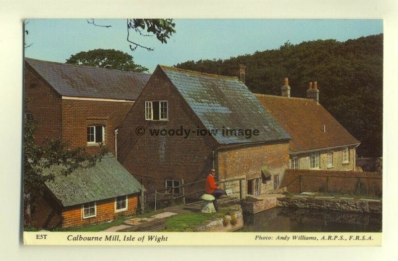 h0047 - Calbourne Mill , Calbourne , Isle of Wight - postcard