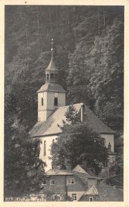 Lot120 Oybin kirche germany real photo reichenberg