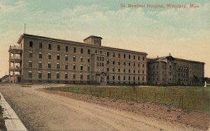 Postcard St Boniface Hospital Winnipeg Manitoba Canada