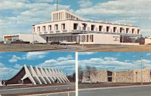 Tracy Quebec Canada Mairie De Tracy Multiview Vintage Postcard J77245