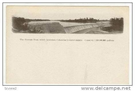 Storage Dam, Columbus, Ohio, 1900-10s