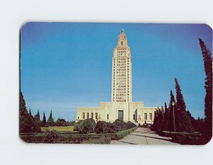 Postcard State Capitol, in Baton Rouge, Louisiana