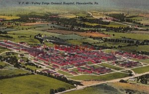 Postcard Valley Forge General Hospital Phoenixville PA