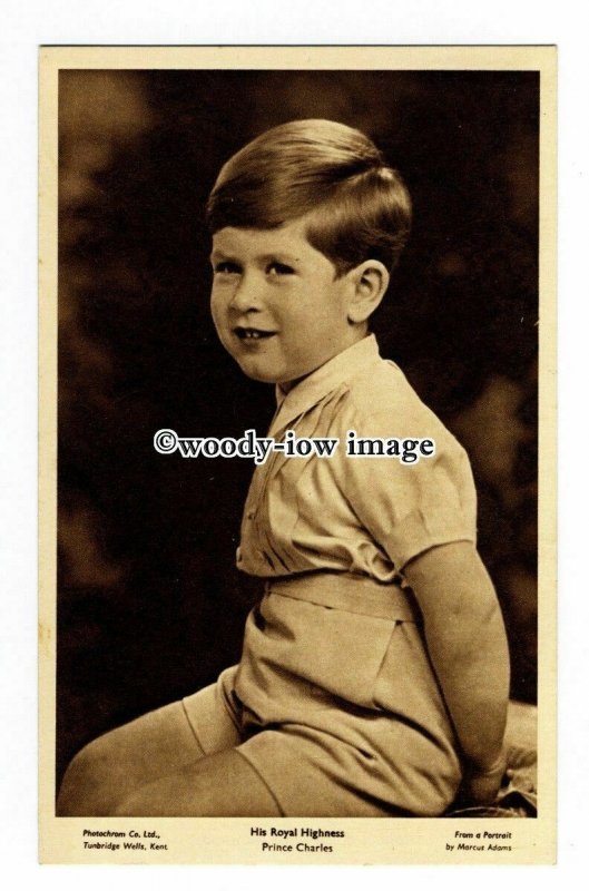 r2436 - His Royal Highness Prince Charles as a Young Boy - postcard 