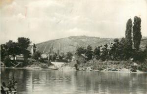 Hungary Tokaj Bodrogpart 1959 Real Photo Postcard