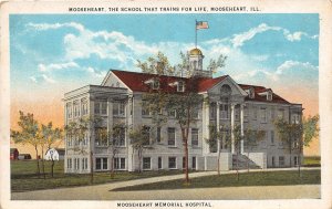 J43/ Mooseheart Illinois Postcard c1930 School Trains For Life Hospital 270