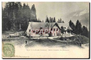 Postcard Old Forest Massif de la Grande Chartreuse House of forestry charmettes