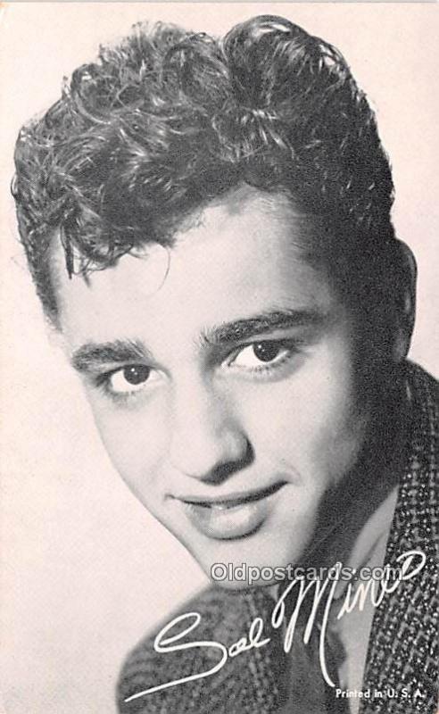 Sal Mineo Movie Star Actor Actress Film Star Unused 