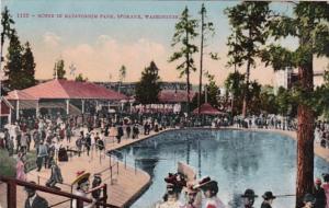 Washington Spokane Scene In Natatorium Park