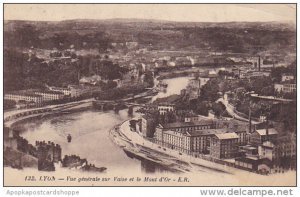 France Lyon Vue generale sur Vaise et le Mont d'Or 1923