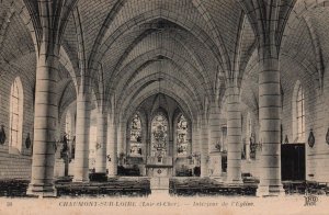 Interieur de l'Eglise,Chaumont Sur Loire,France BIN