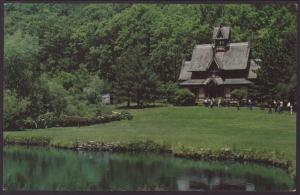 Norway Building,Little Norway,Blue Mounds,WI Postcard