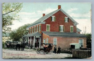 GERMANS CORNER PA GENERAL STORE ANTIQUE POSTCARD