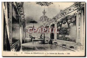 Old Postcard Chateau de Chantilly The Gallery of Battles