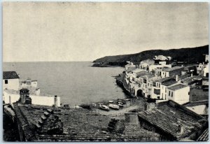 Postcard - The Bay from the Church - Cadaqués, Spain