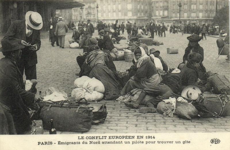 CPA Paris 10e - Le Conflit Européen en 1914 (78400)