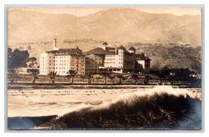 RPPC Potter Hotel Santa Barbara California N H Reed UNP Postcard Q20