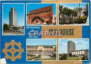 Modern Postcard Metropole South of Alsace Mulhouse