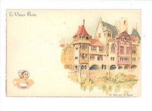 LP18     Le Vieux Paris    Postcard,   Illustrator Robida