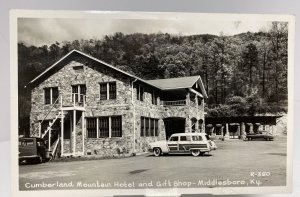 1940s Cumberland Mountain Hotel Middlesboro Kentucky KY RPPC Photo Postcard
