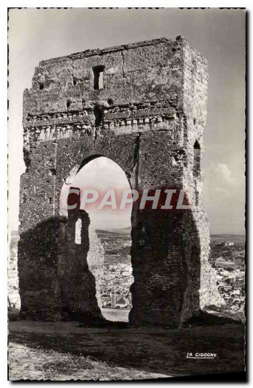 Postcard Modern Fes Vestige Of Tomb Merenides