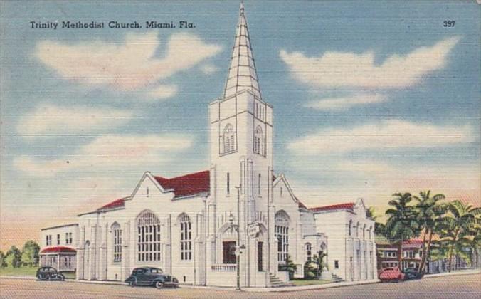 Florida Miami Trinity Methodist Church 1948