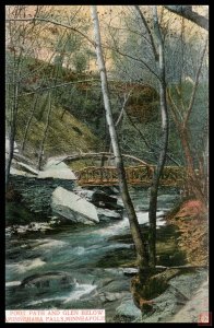 Foot Path and Glen Below Minnehaha Falls, Minn