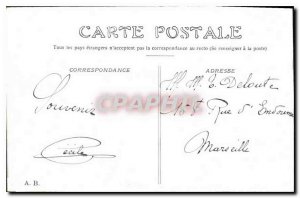 Postcard Old Paris Buttes Chaumont The Suspension Bridge