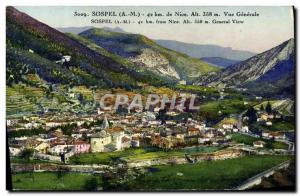 Postcard Old Sospel Vue Generale