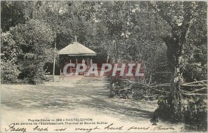 'Modern Postcard Puy de Dome Chatelguyon Les Jardins de l''Etablissement Ther...