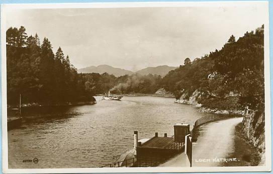 UK - Scotland, Loch Katrine    *RPPC