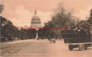 DC, Washington, District of Columbia, Capitol, Postcard Advertising