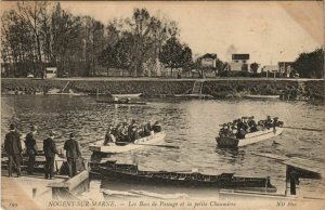 CPA NOGENT-sur-MARNE - Les bacs de passage et la pelite chaumiere (146914)