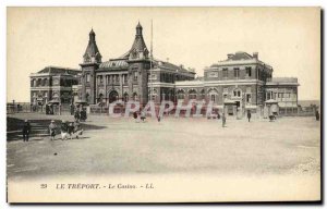 Old Postcard Treport Casino