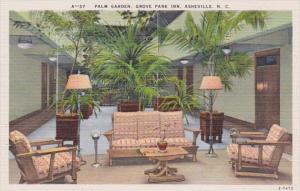 North Carolina Asheville Grove Park Inn Palm Garden