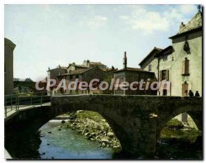 Postcard Modern Langogne Station Climate Partial